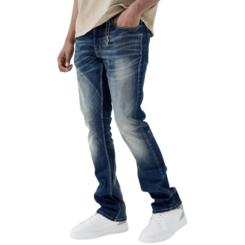 See You In Paradise Super Skinny Stacked First Class Denim (Vintage)