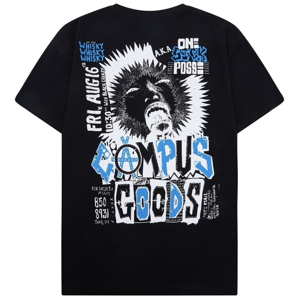 Campus Goods Flyer Tee (Black) CG-SUM26-027