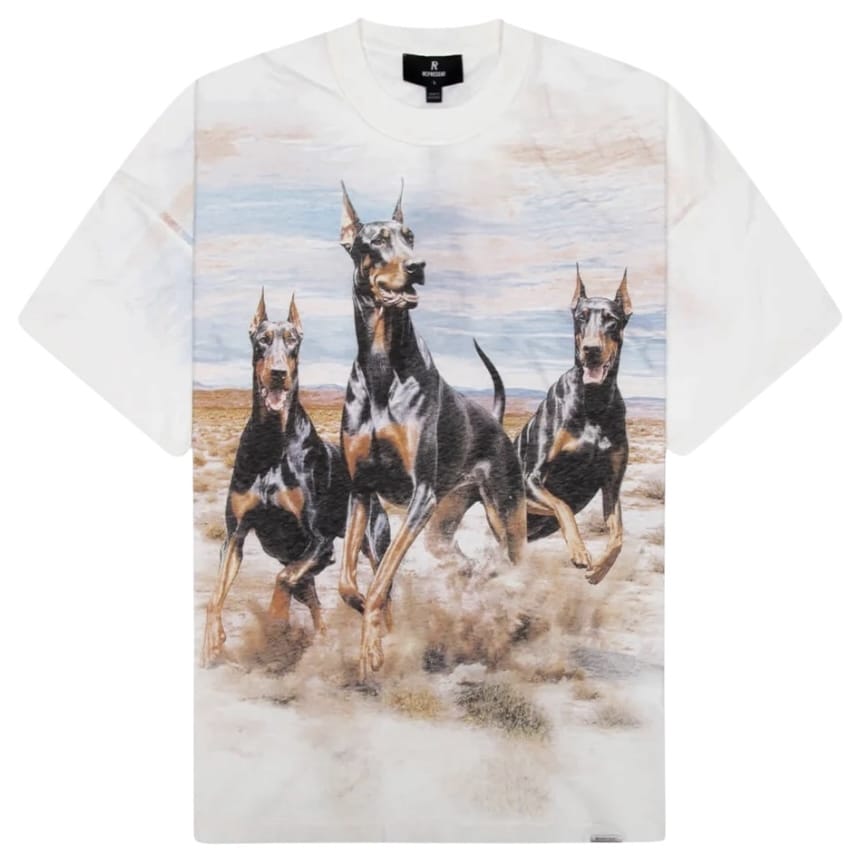 Represent Western Dobermans Tee (Flat White) MLM100665-72