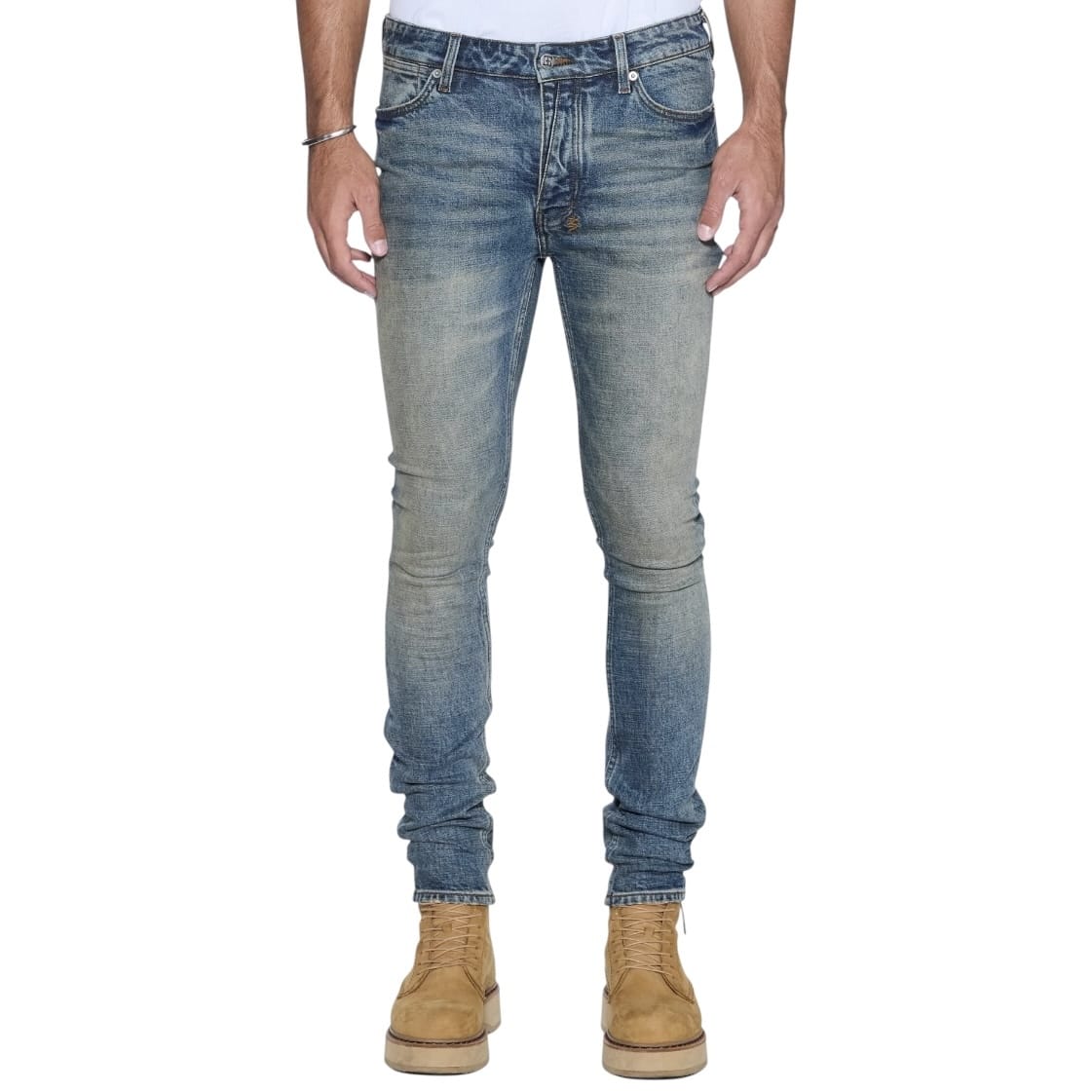 Ksubi Van Winkle Re-Up Denim Jean (Blue) MCO25DJ030