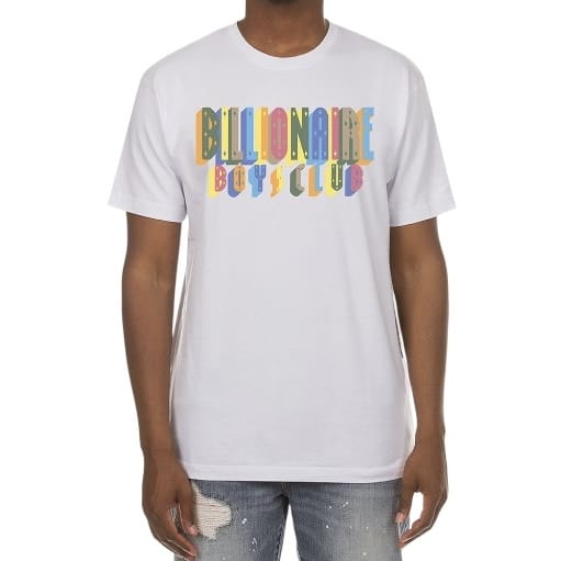 Billionaire Boys Club BB Prism SS Tee (White) 861-4201