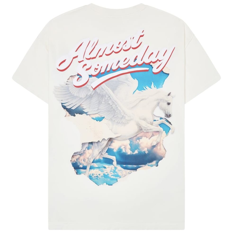 Almost Someday Pegasus Tee (Cream) AS-S26-094