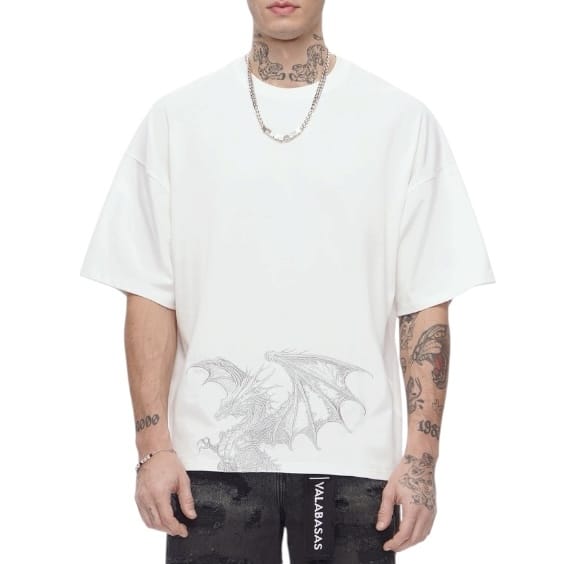 Valabasas Kunji Tee (White) VLBS-VT1-1108