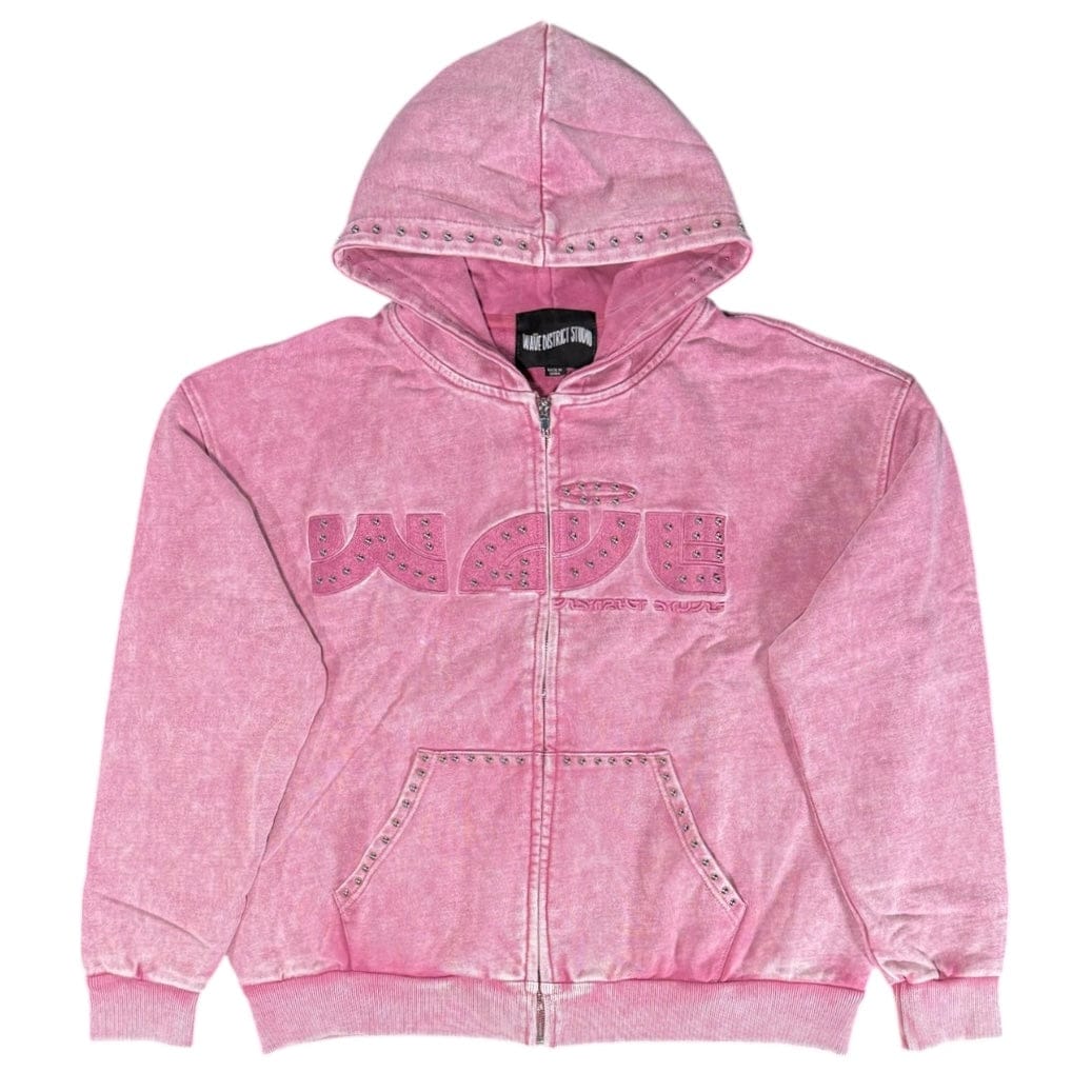 Mr. Wave Studio District Zip Hoodie (Waveberry) WDS-2H004A