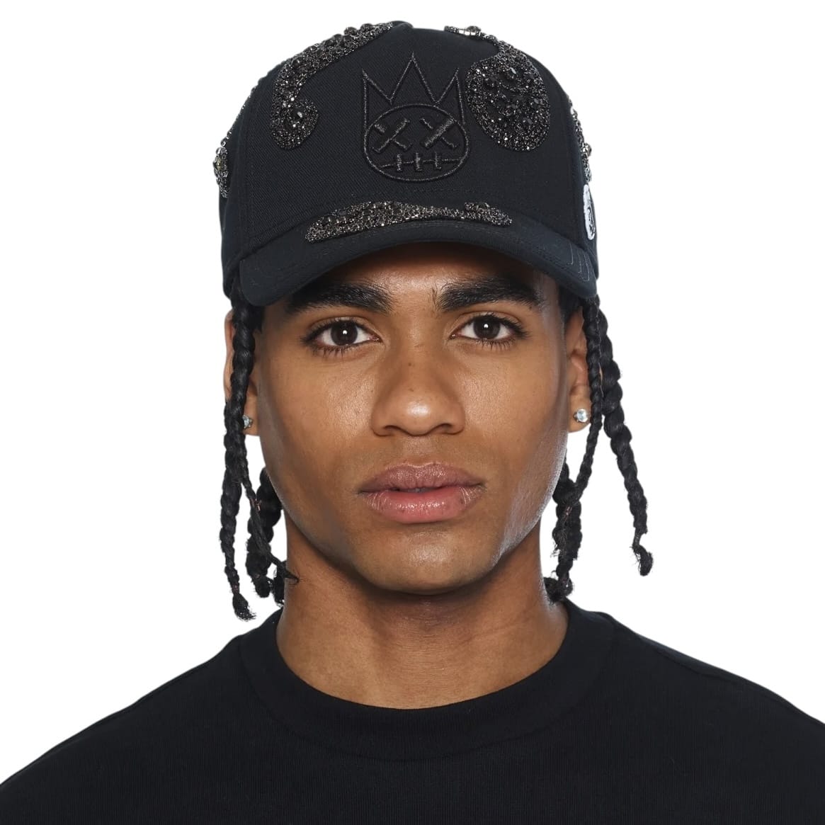 Cult Of Individuality Cult's Paisley 5 Panel A Frame Hat (Black)