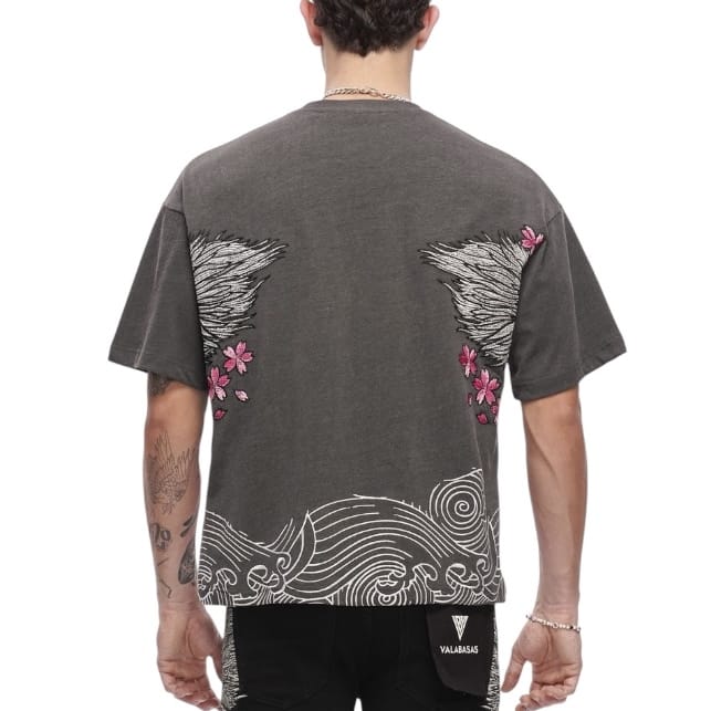Valabasas Ikari Tee (Washed Black) VLBS-VT1-1092