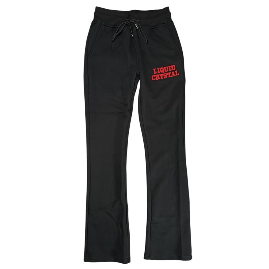 Liquid Crystals Chenille Hoodie & Pants Set (Crimson)