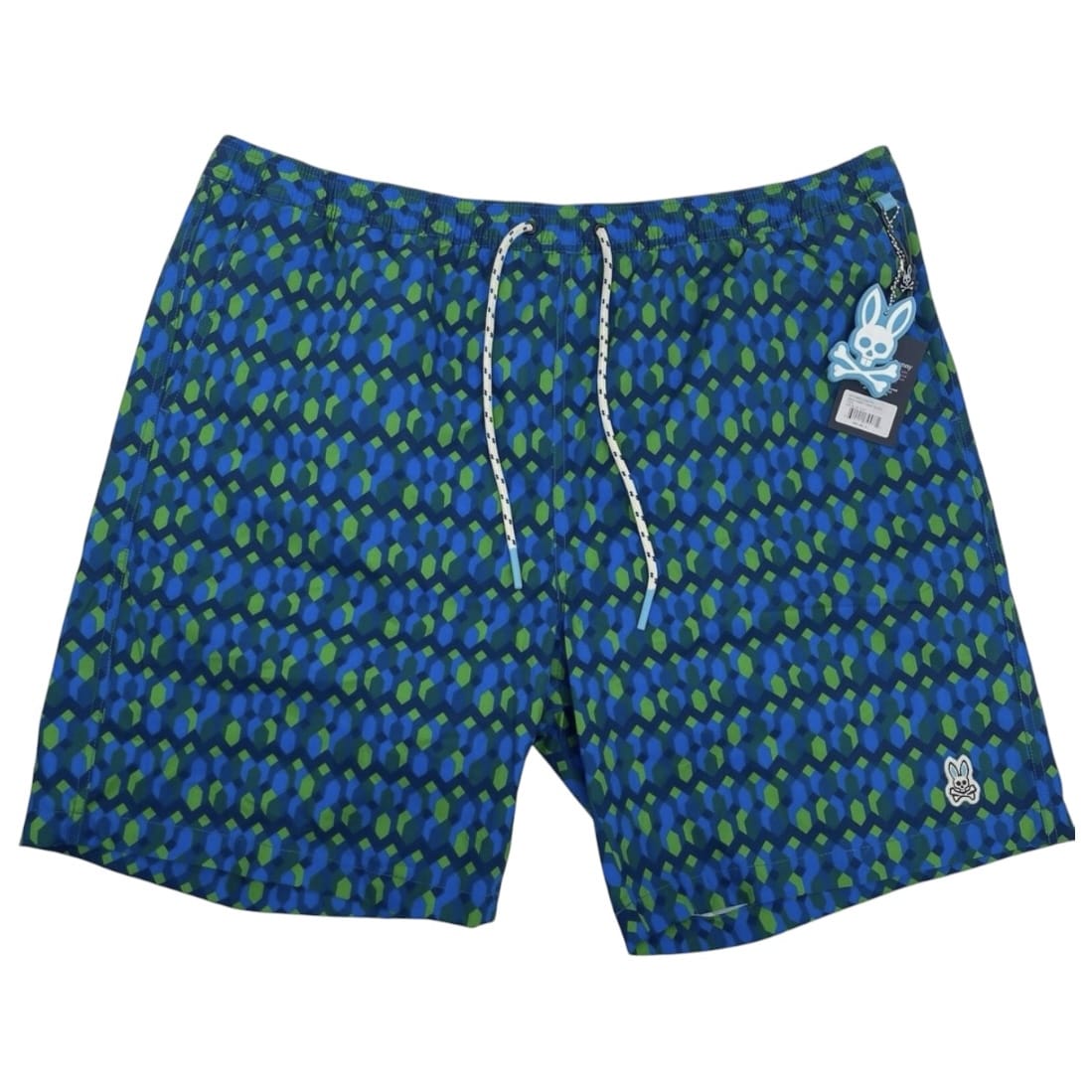 Psycho Bunny Everett Swim Trunks (Blue Clay) B6W326S1PO