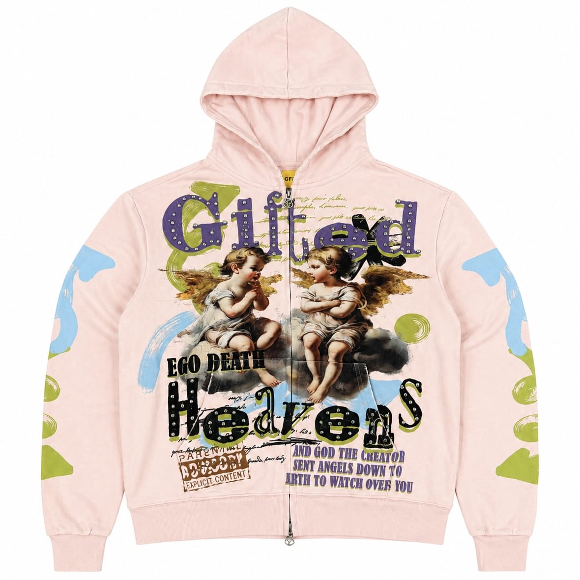 GFTD La Ego Death Hoodie & Pants Set (Pink)