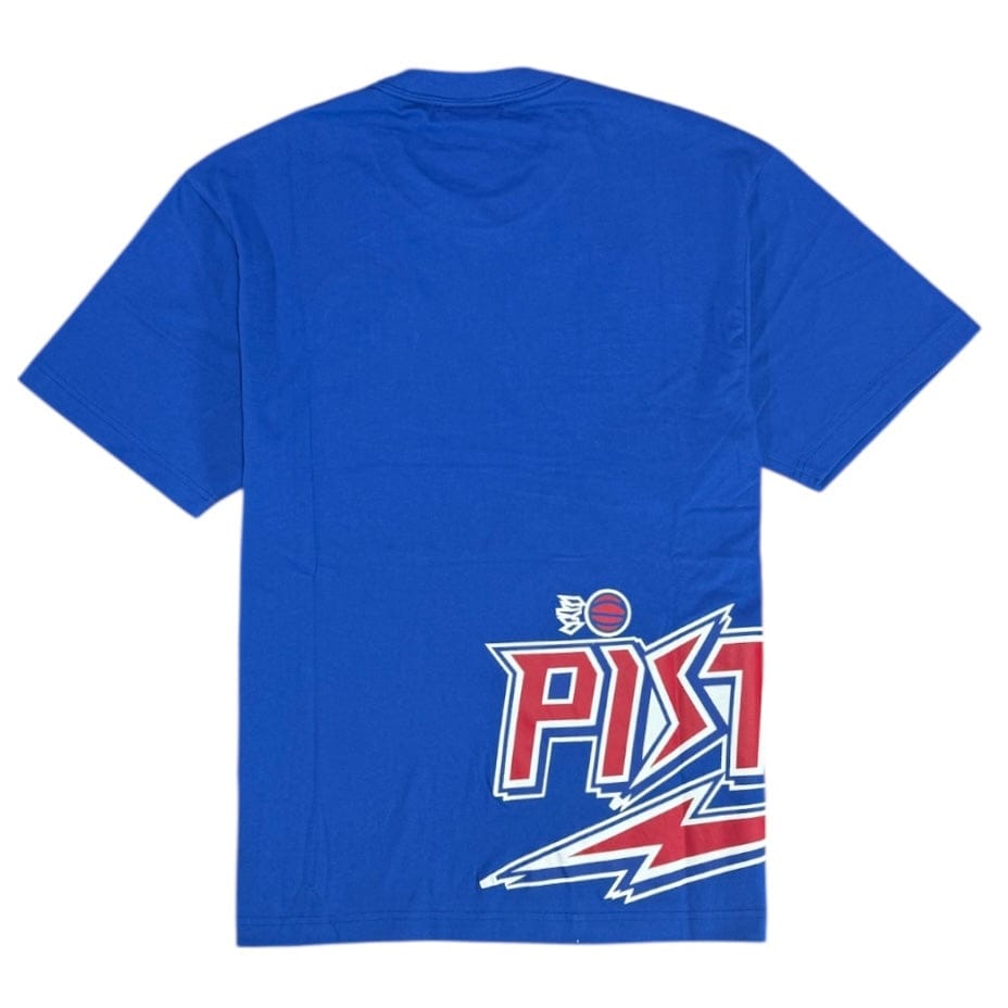 Mitchell & Ness Detroit Pistons Playoff Win Premium SS Tee (Royal)