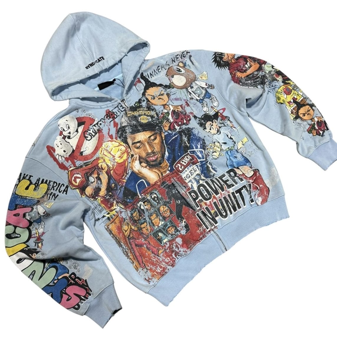 The Syndicate Unity 2.0 Zip Up Hoodie (Baby Blue)