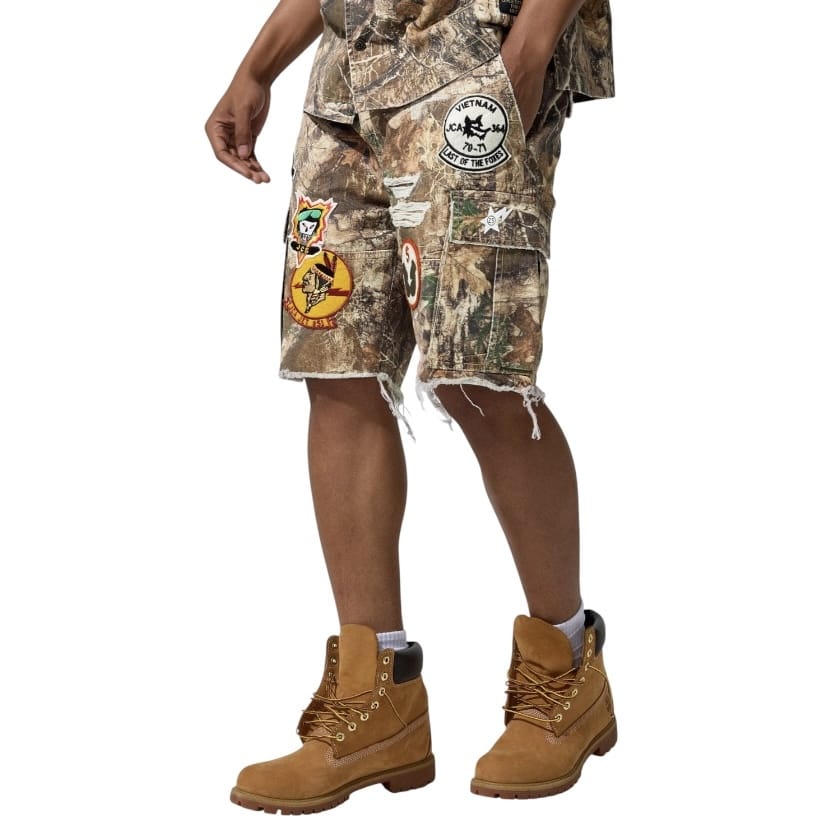 Jordan Craig Retro War Angel Cargo Shorts (Hunter Camo) JB4437C