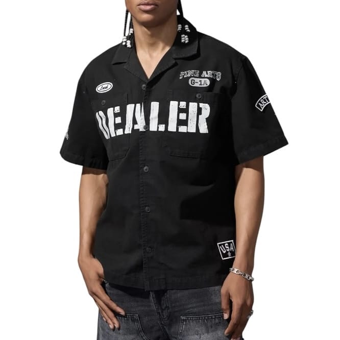 Jordan Craig The Plug Work Shirt (Black) 2076