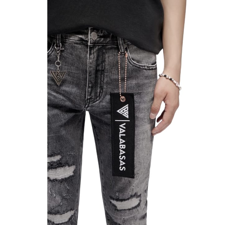 Valabasas Ilyas Skinny Jean (Grey Wash) VLBS-VJ2-1055