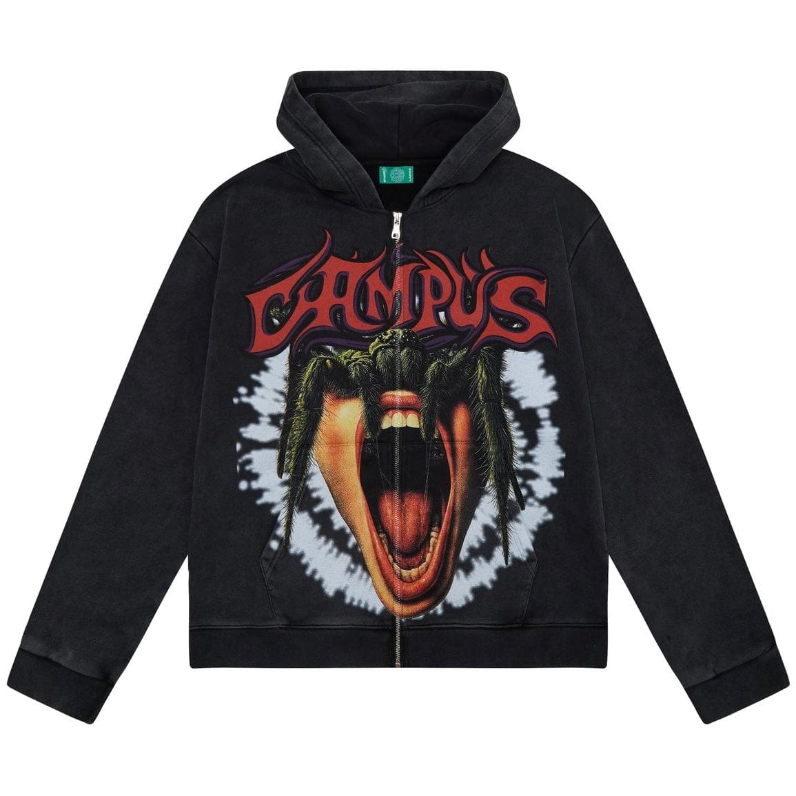 Campus Goods Void Zip Up Hoodie (Black) CG-S26-051