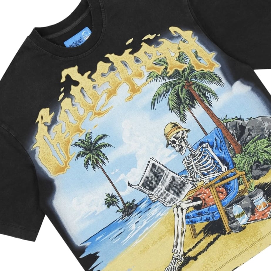 Godspeed Skeleton Beach II Tee (Black)