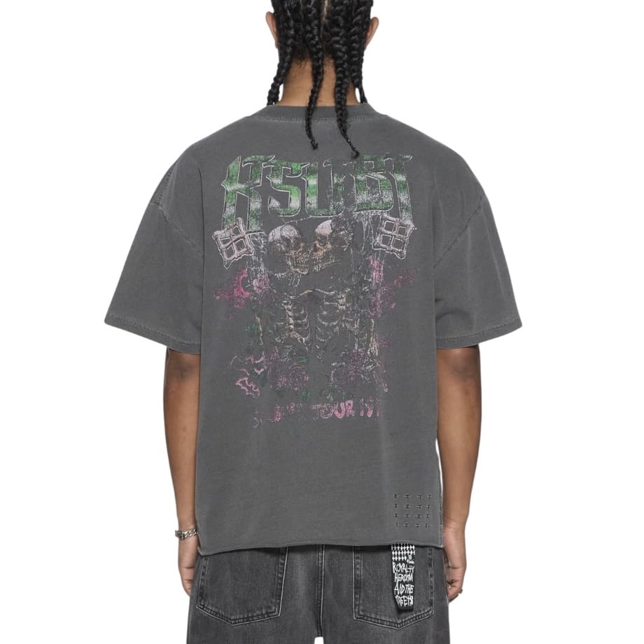 Ksubi Legend Ekcess SS Tee (Charcoal Grey) MPF26TE013