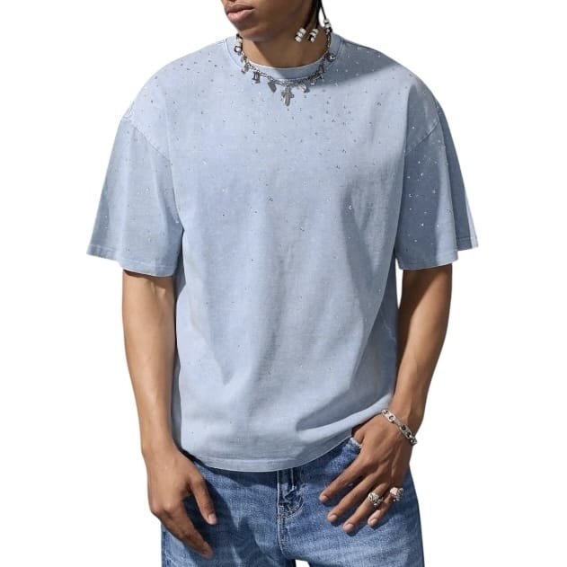 Jordan Craig Radiant Crewneck Tee (Ice Blue) 2081A
