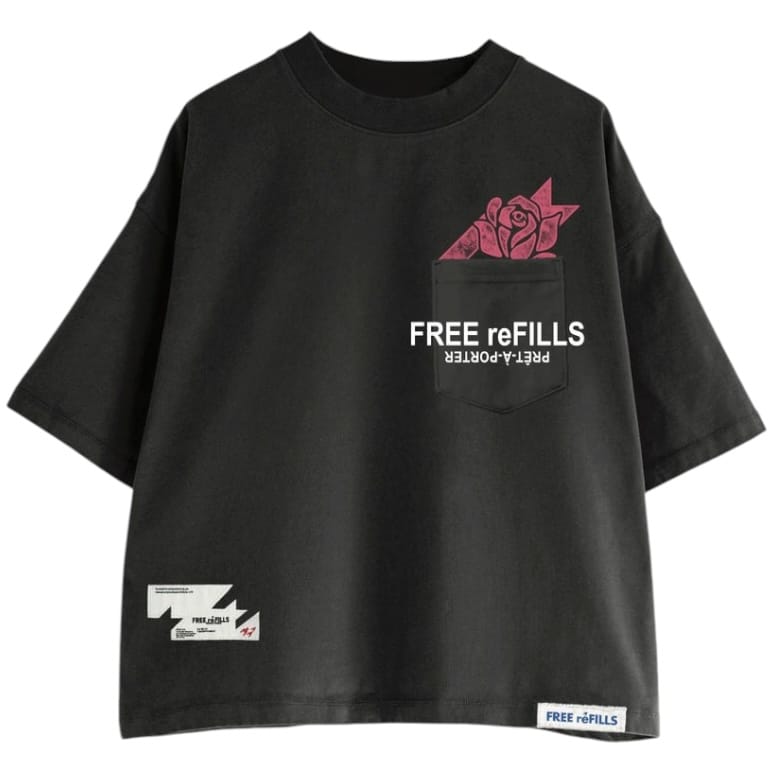 Free Refills Salvation Tee (Black) FR-FALL26-012