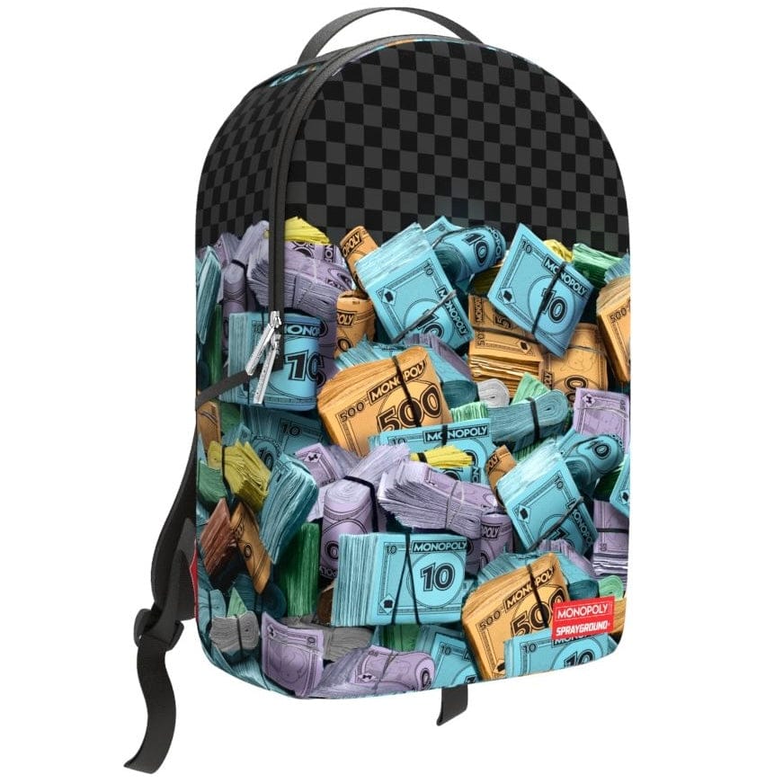 Sprayground Monopoly Money Stacks Backpack