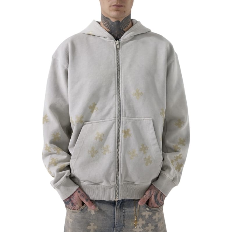 See You In Paradise Forbidden Fruit Zip Up Hoodie (Iced Lager) 8892H