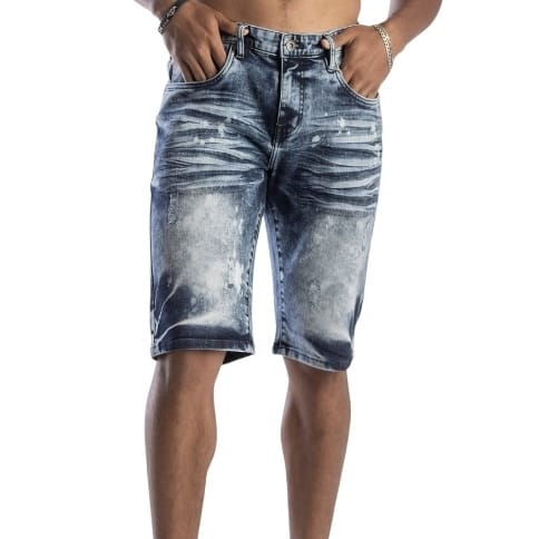 Cest La Vie Washed Denim Short (Universe)