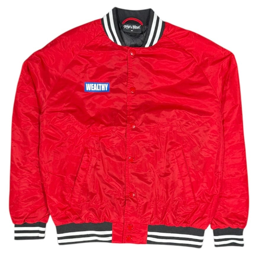 Wealthy Varsity Jacket (Red/Blue) VBJ2230