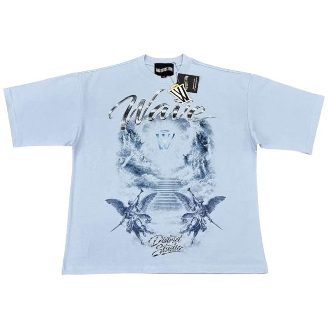 Mr. Wave District Glory Oversized Tee (Blue) WDS-3T002B