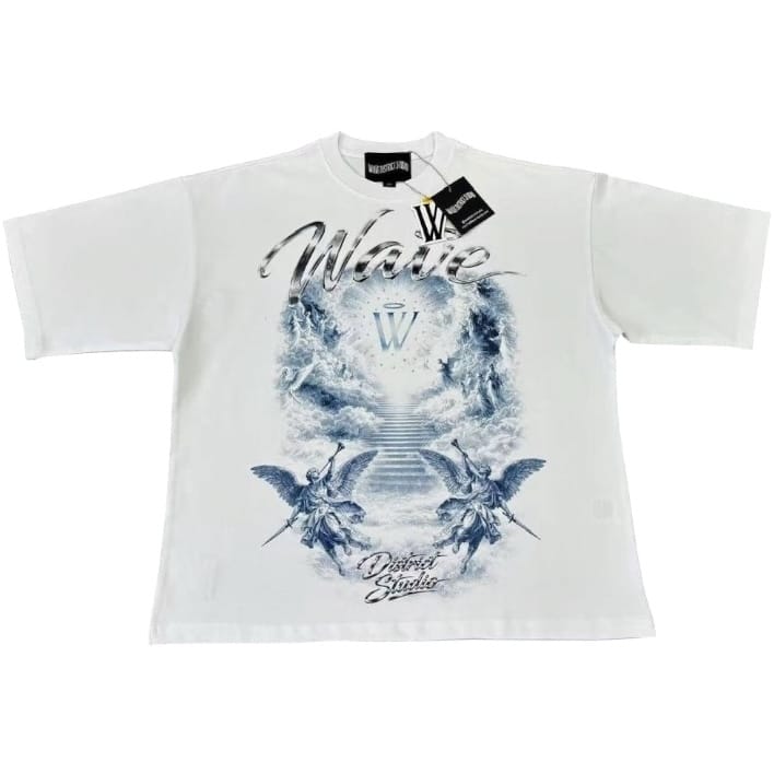 Mr. Wave District Glory Oversized Tee (White) WDS-3T002A