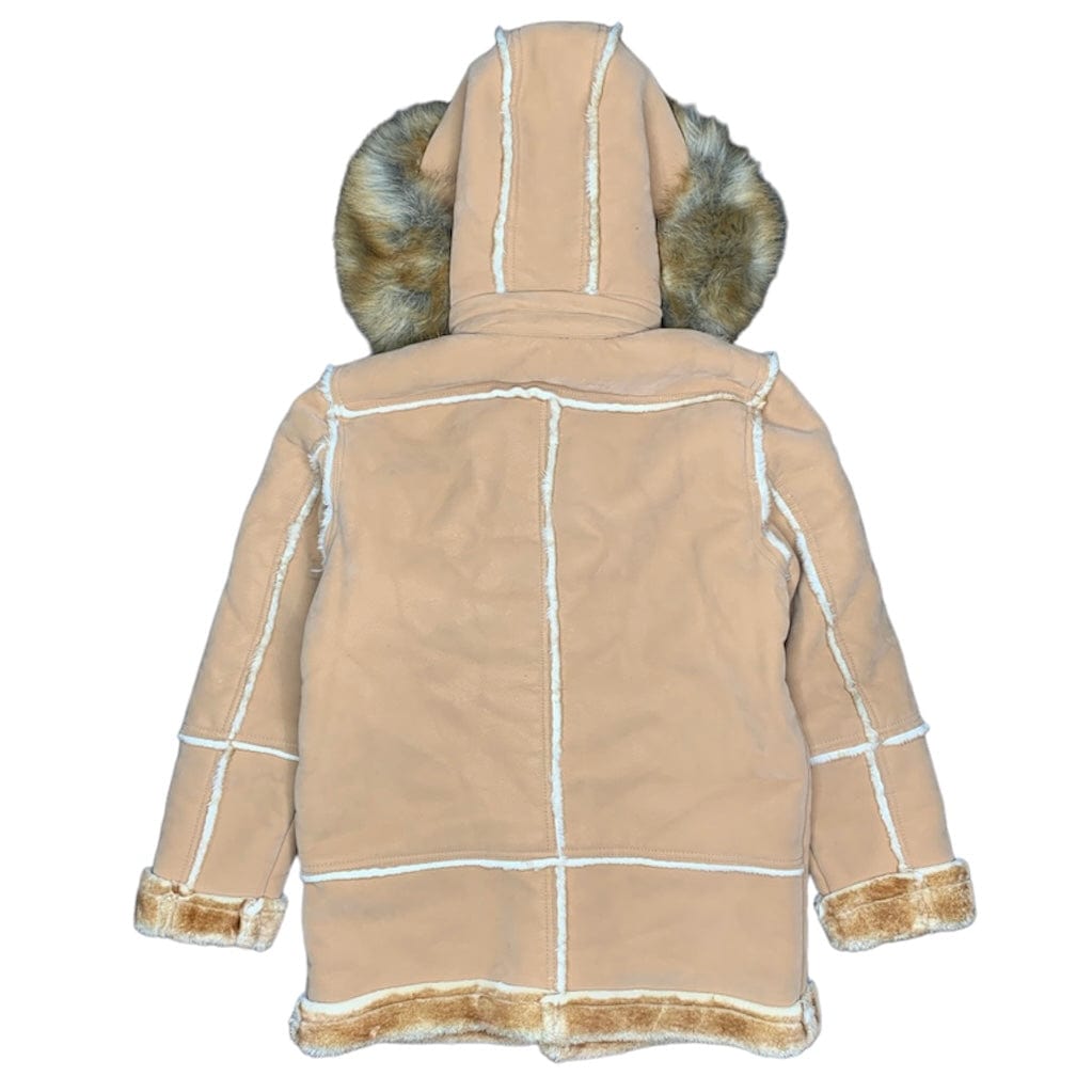 Boys Jordan Craig Denali Shearling Jacket (Praline) 91620B