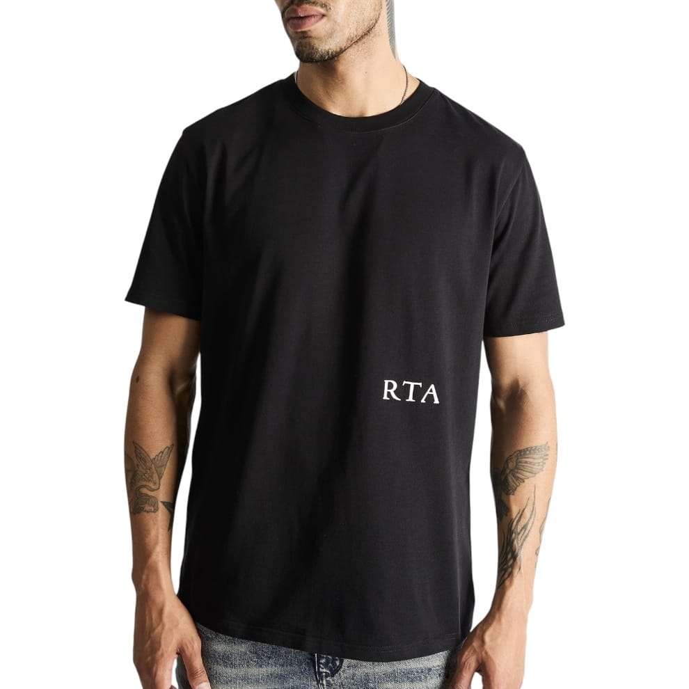 Rta Liam Short Sleeve Tee (Black Mafia Hand) MCVUK911-T1192BKMFH