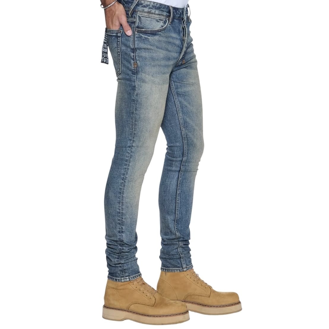 Ksubi Van Winkle Re-Up Denim Jean (Blue) MCO25DJ030