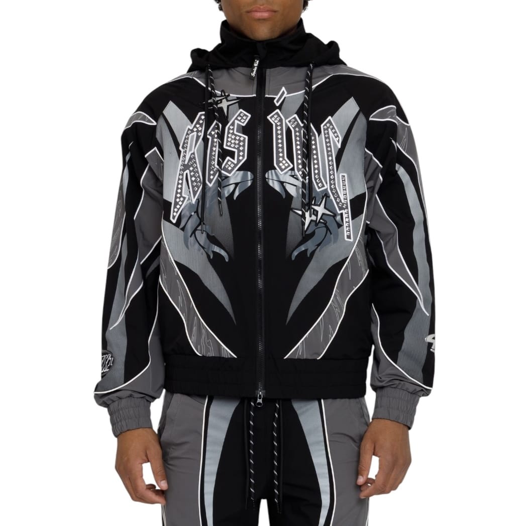 Smoke Rise Rising Colorblock Windbreaker Jacket & Pants Set (Castlerock)