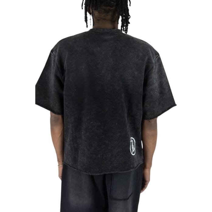 R3bel Denim Shady French Terry Set (Ash Black)