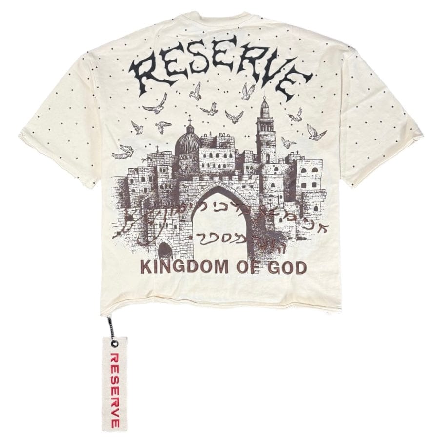 Reserve Kingdom Of God Tee (Bone) RT26-5