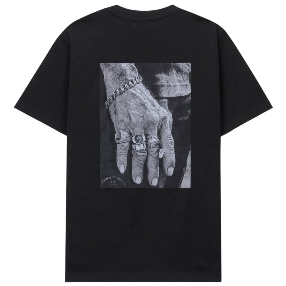 Rta Liam Short Sleeve Tee (Black Mafia Hand) MCVUK911-T1192BKMFH