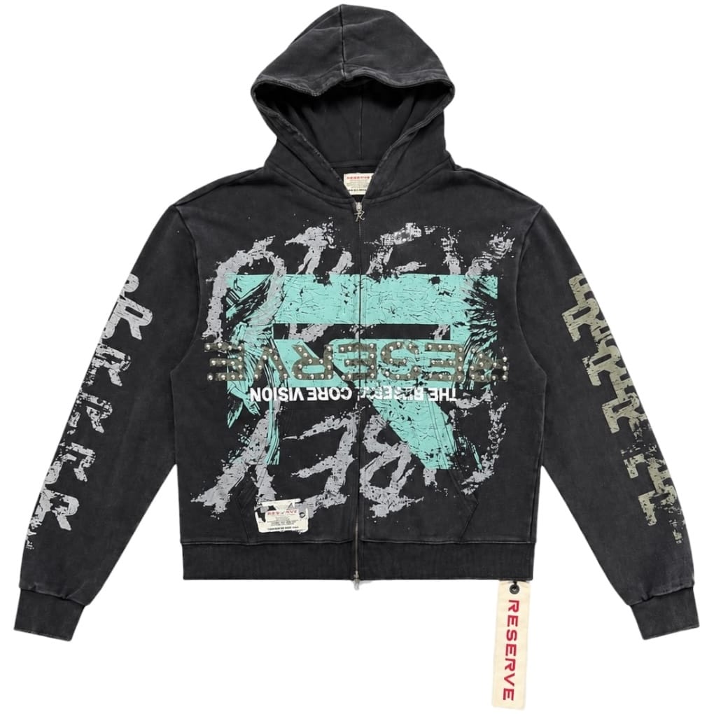 GFTD La Truth Zip Up Hoodie (Black)