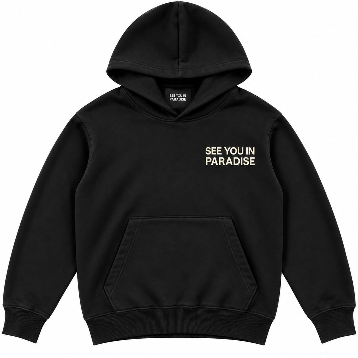 See You In Paradise Wingspan Hoodie (Oreo/Cream) 8816H