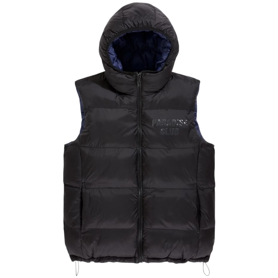 See You In Paradise Divine Reversible Puffer Vest (Black) 9385V