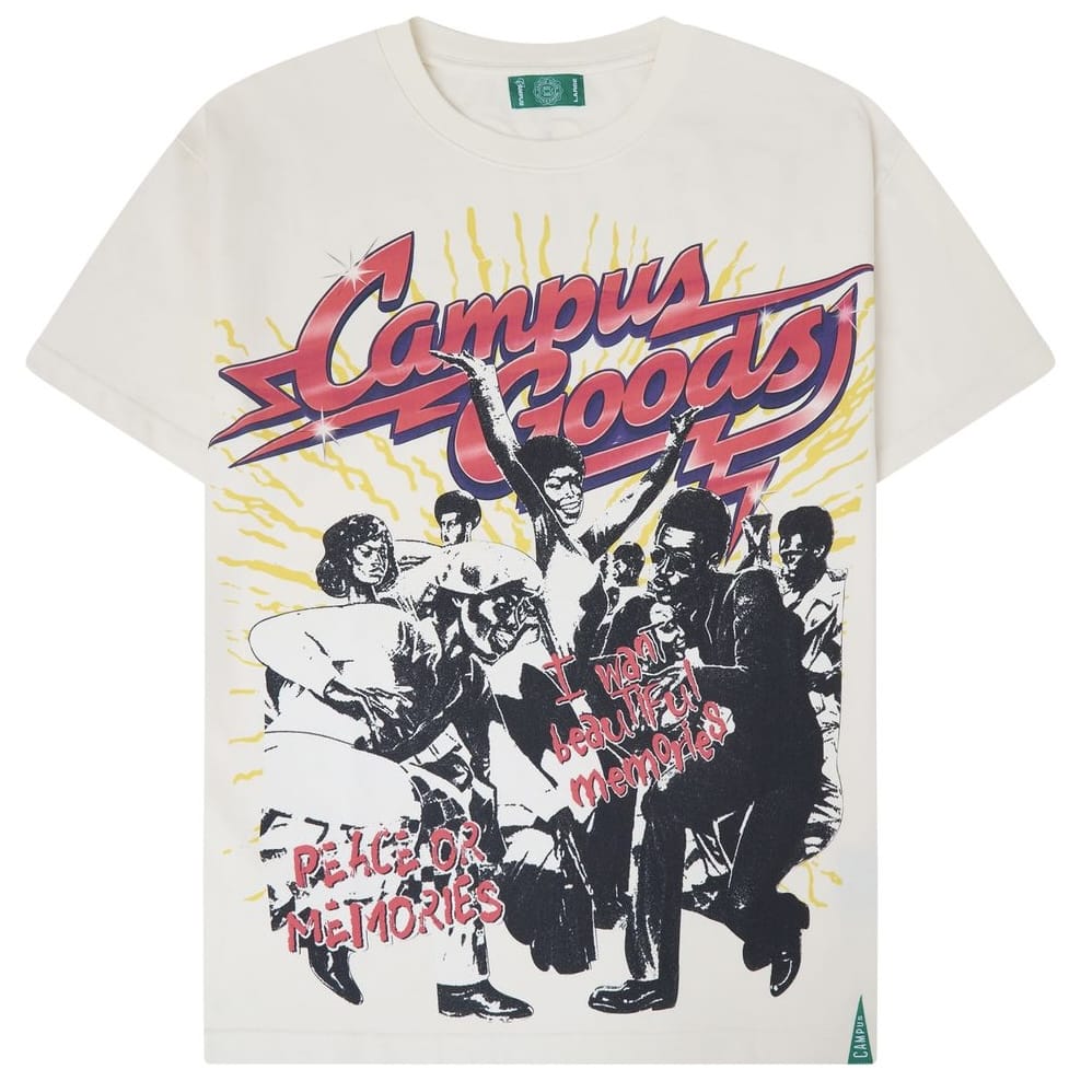 Campus Goods Harlem Tee (Cream) CG-FALL26-05