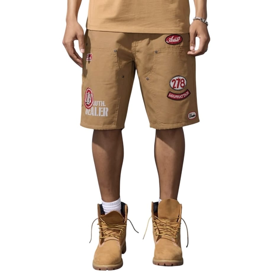 Jordan Craig The Retro Re-Up Shorts (Wheat) 2058S