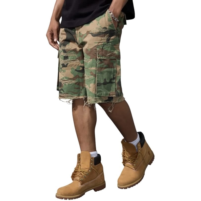 Jordan Craig Og Field Ops Cargo Shorts (Vintage Camo) JB103SC