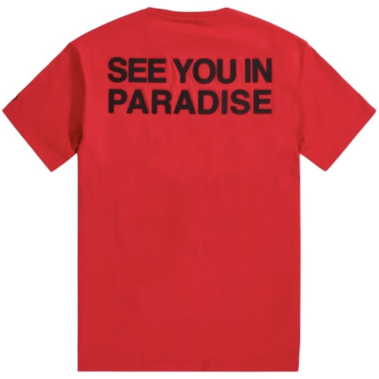 See You In Paradise Tonal Short Set (Red) 2078A/2078S