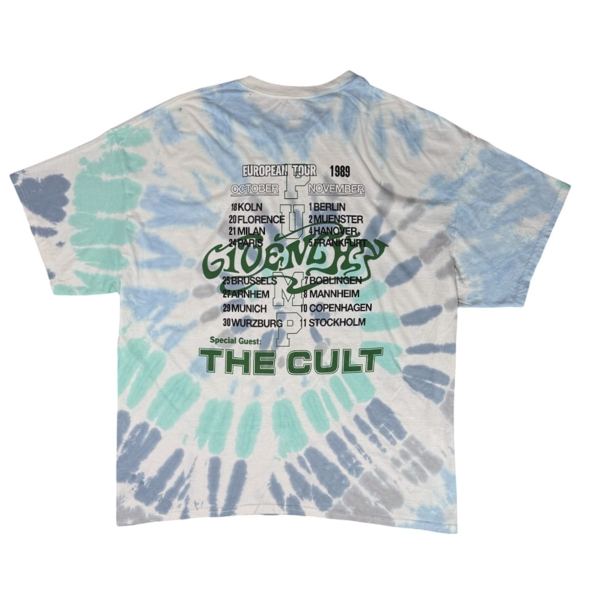 Bleach Goods European Tour Tee (Tie Dye) C35-GOOD-TEE-TIE