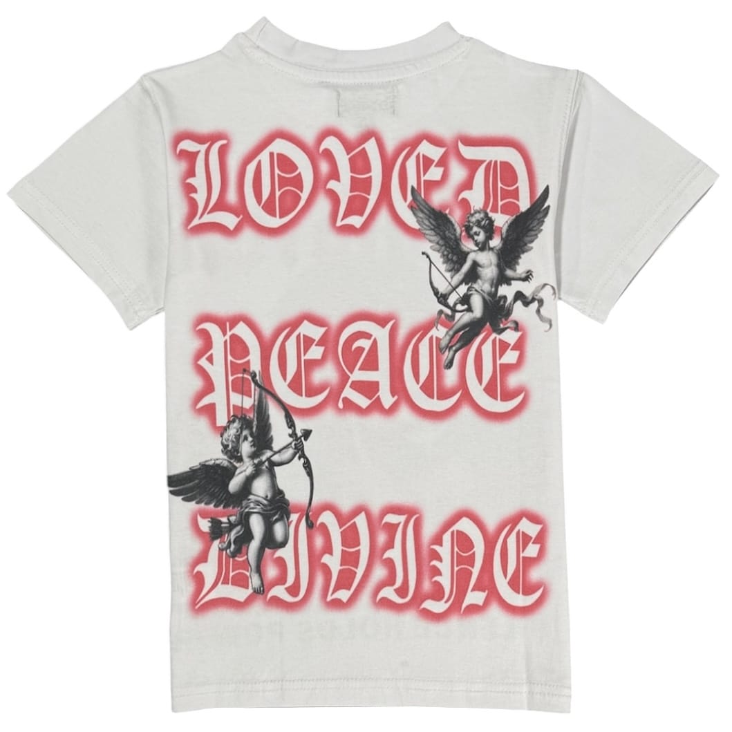 Kids Premium Disaster Silence Tee (White)
