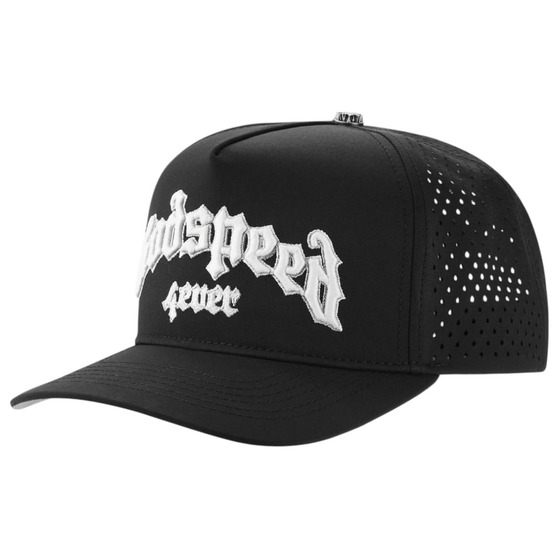 Godspeed Og Logo Snapback Hat (Black/White)