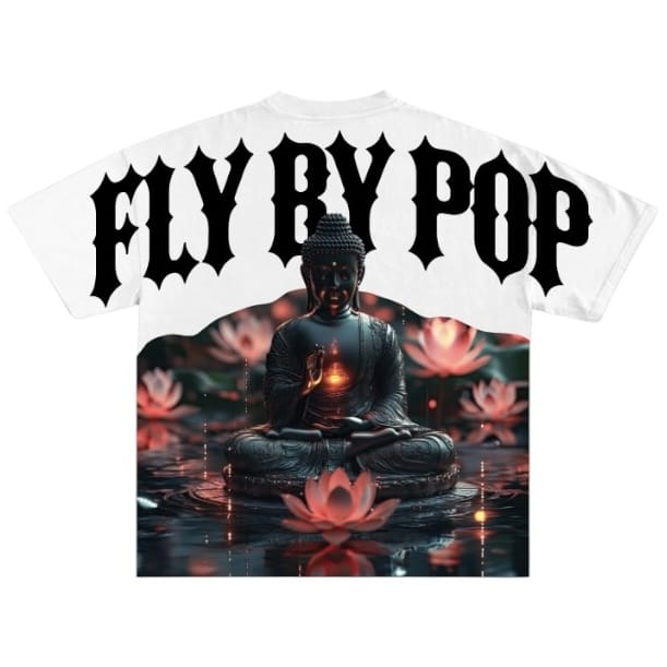 Fly By Popularity Buddah Tee (White) FBP031