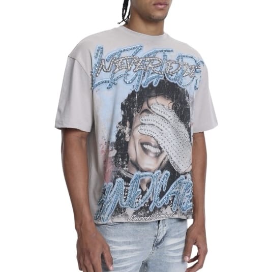 The Syndicate Legends Never Die Smooth Criminal Tee (Light Grey)