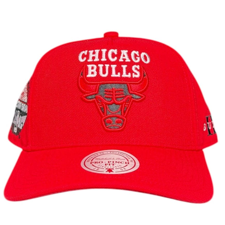 Mitchell & Ness Nba Chicago Bulls Core III Snapback (Red/Red)
