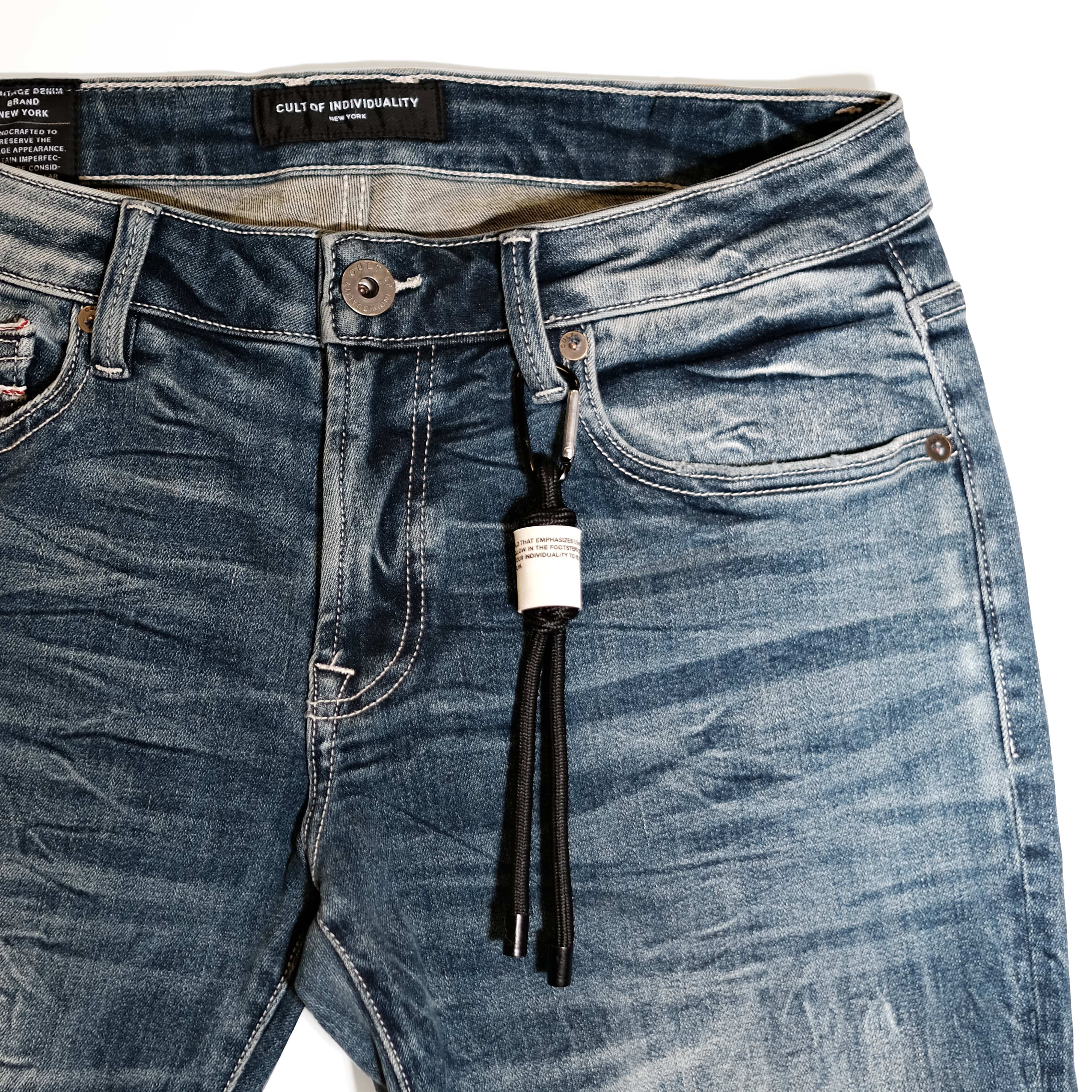 Cult's Rebel Straight Jeans in Tiger